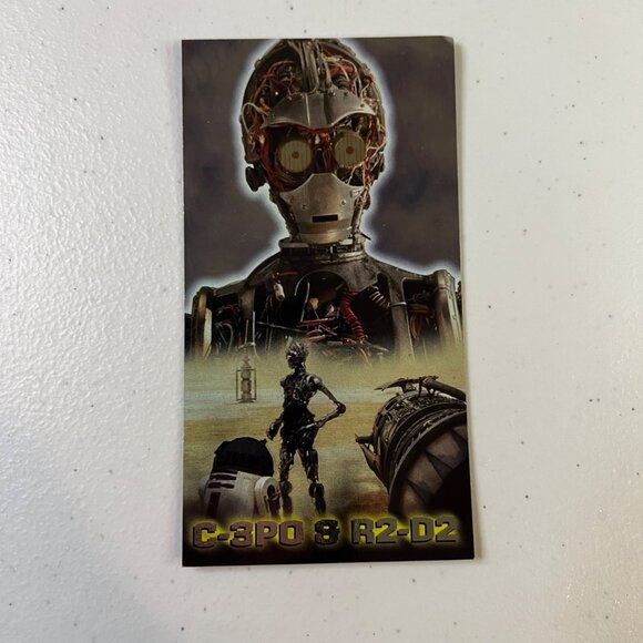 1999 Topps Star Wars Episode 1 Widevision Mirror Foil Card Set Of 9 Collectibles - Picture 3 of 4